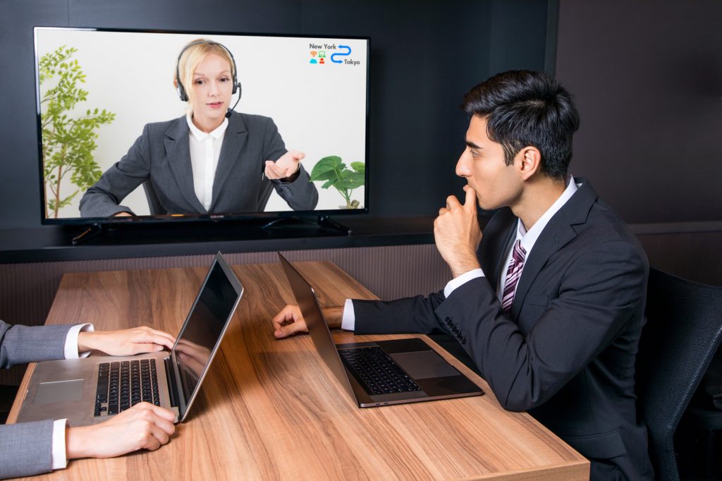 Business Meeting per Videodolmetscher