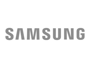 Das Logo von Samsung.