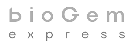 Das Logo von Biogem Express.