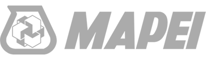 Das Logo von Mapei.